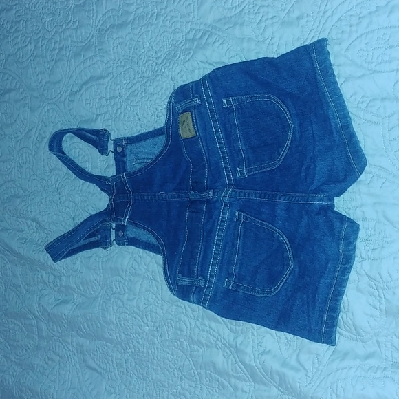 Toddler girl Denim overall size 5t - Picture 3 of 3